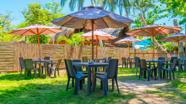 Luxury Open Bar Area Beach